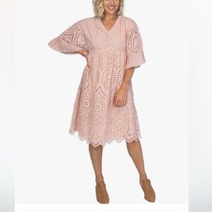 🪴ROOLEE Falling for You Eyelet Dress